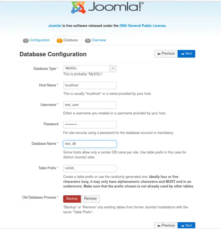 Connect to database
