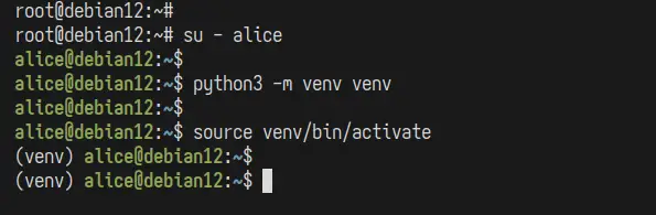 create venv