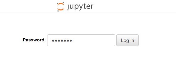 Login jupyterlab