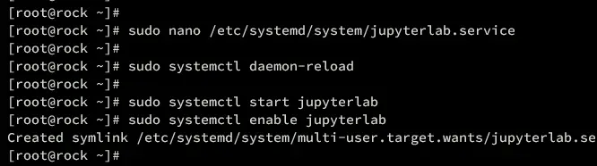 jupyterlab systemd