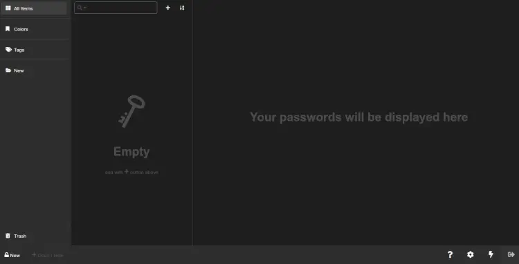 Add password file