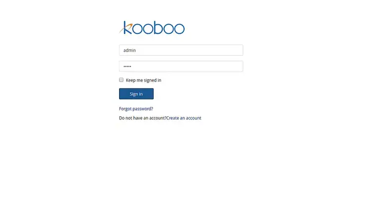 Koboo Login