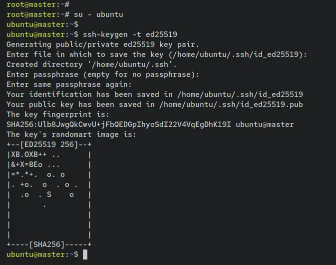 generate ssh key