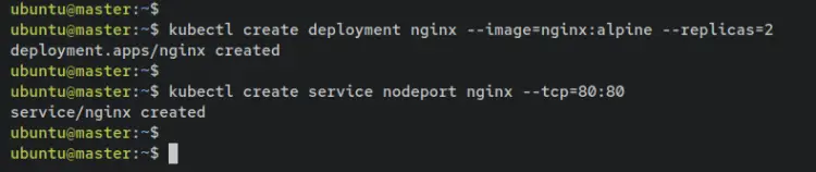 create deployment service