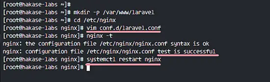 Nginx Laravel Configuration