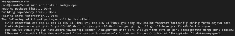 install node.js npm