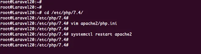 Configure PHP 7.4 on Ubuntu System