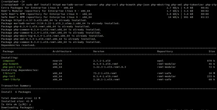install deps