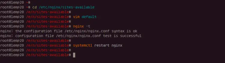 Configure Nginx for phpMyAdmin