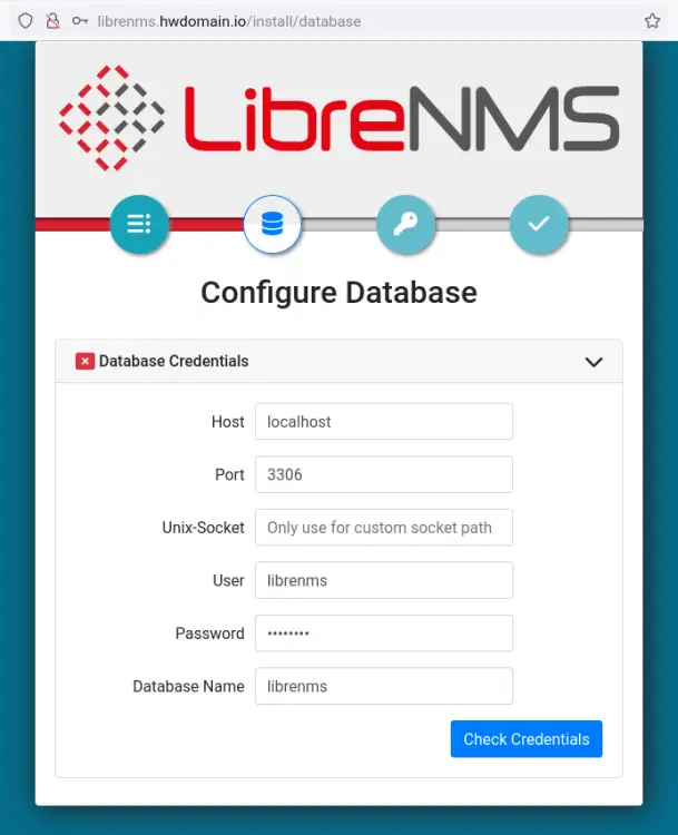 check database