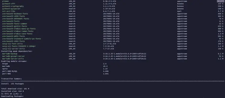 install dependencies