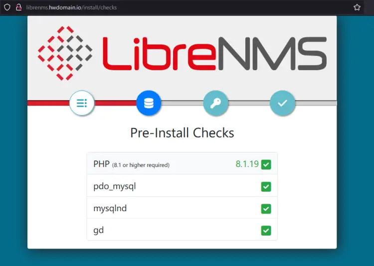 librenms system checks