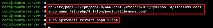 configure PHP-FPM pool librenms