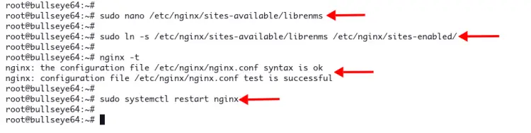 Configure Nginx LibreNMS