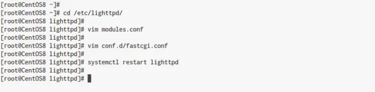 Configure Lighttpd with PHP-FPM