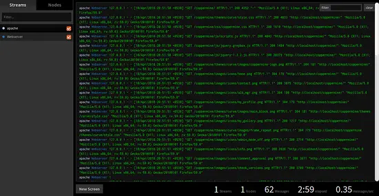 Log.io RealtimeLog Monitoring Software