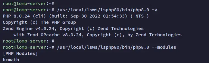 check php
