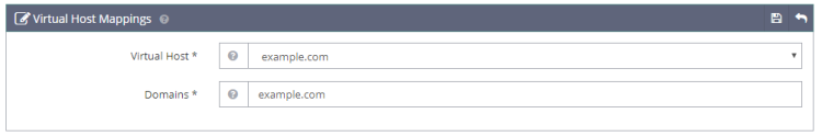 OpenLiteSpeed Virtual Host Mapping