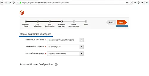 Customize Magento store