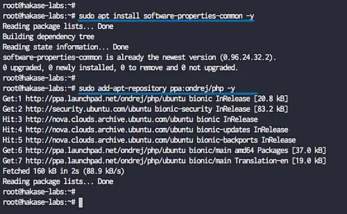 Install PHP 7.1