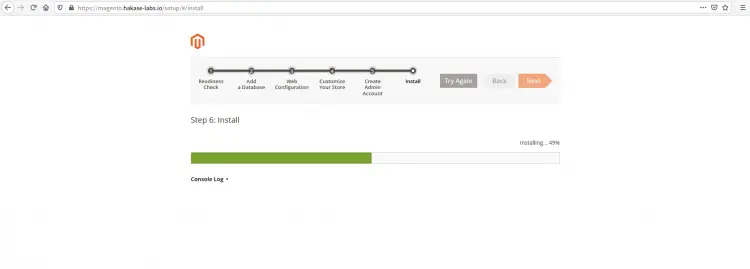 Install Magento