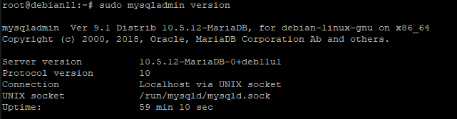 Installing MariaDB on Debian 11 