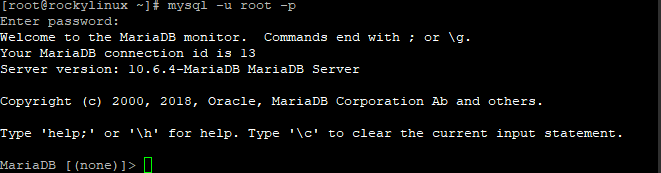 connect mariadb