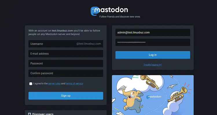 Mastodon Login