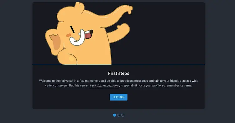 First steps when using Mastodon