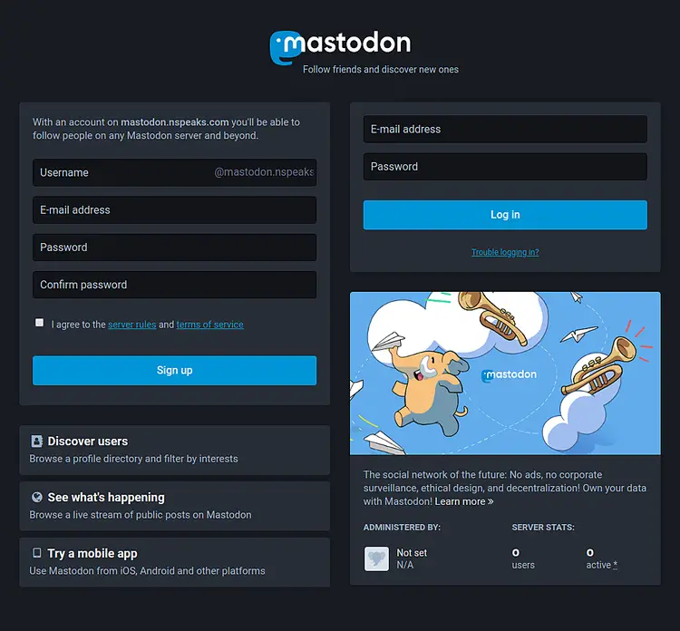 Add Mastodon user