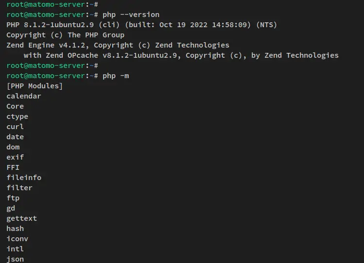 verify php version