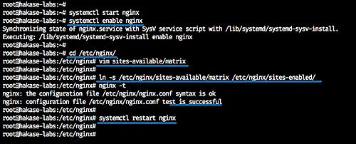 Configure Nginx