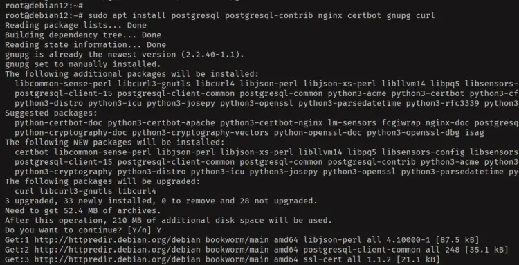 install deps