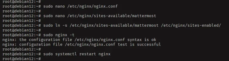 setup nginx reverse proxy