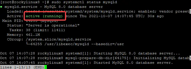  Installing MySQL Server 