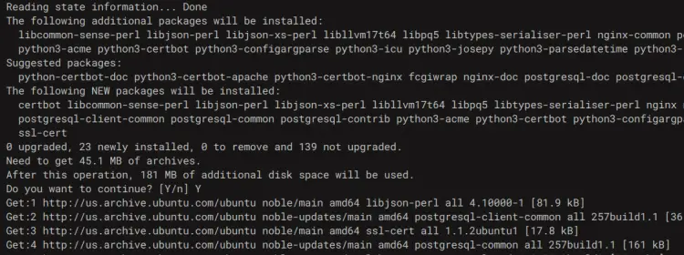 install deps