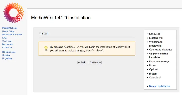 installation