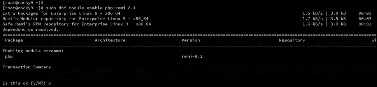 enable php repo