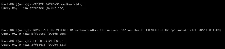 create db