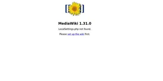 MediaWiki Installer