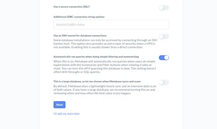 JDBC Connection