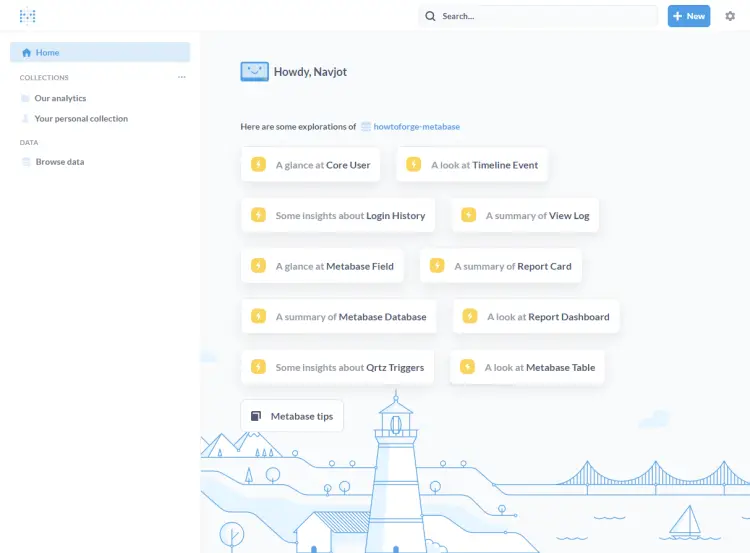 Metabase Dashboard