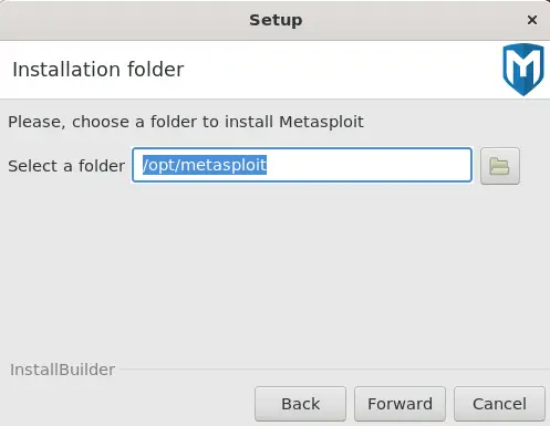 Installation folder