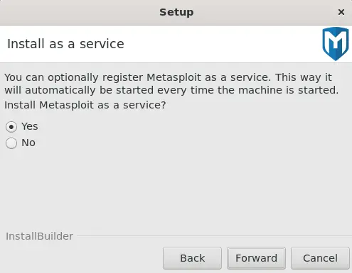 Install as a service