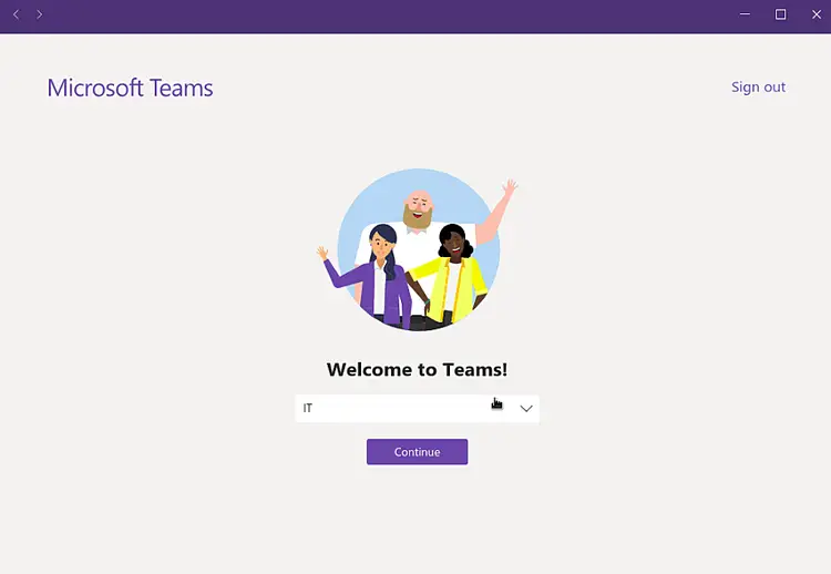 Welcome to Teams