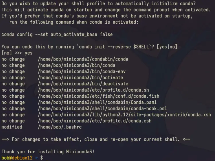 install miniconda