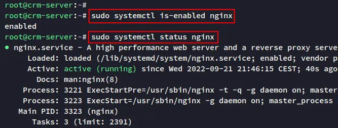 install nginx