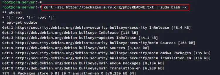 add php repo