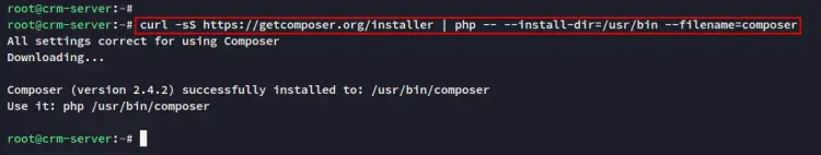 install composer