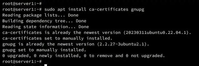 install packages